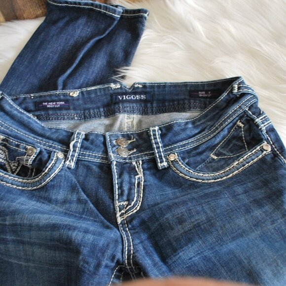Vigoss Women's Boot Cut The New York Jeans Size 7 - Picture 6 of 6